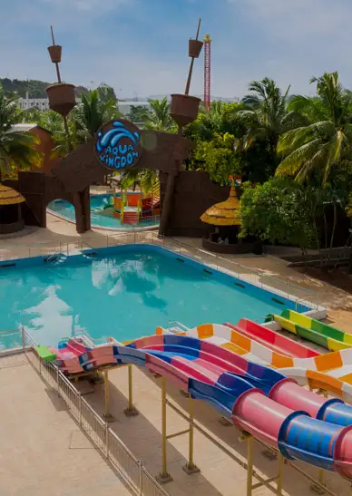 Enjoy Jolly Island, a water park at Jollywood, one of the top places to visit in Bangalore